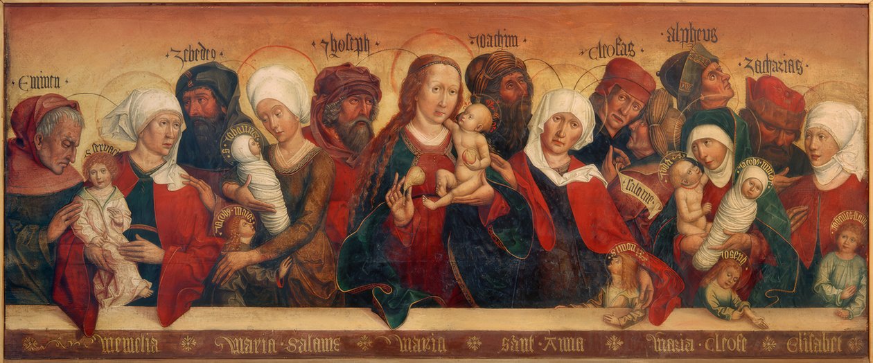 Die Heilige Sippe von Jan Polack