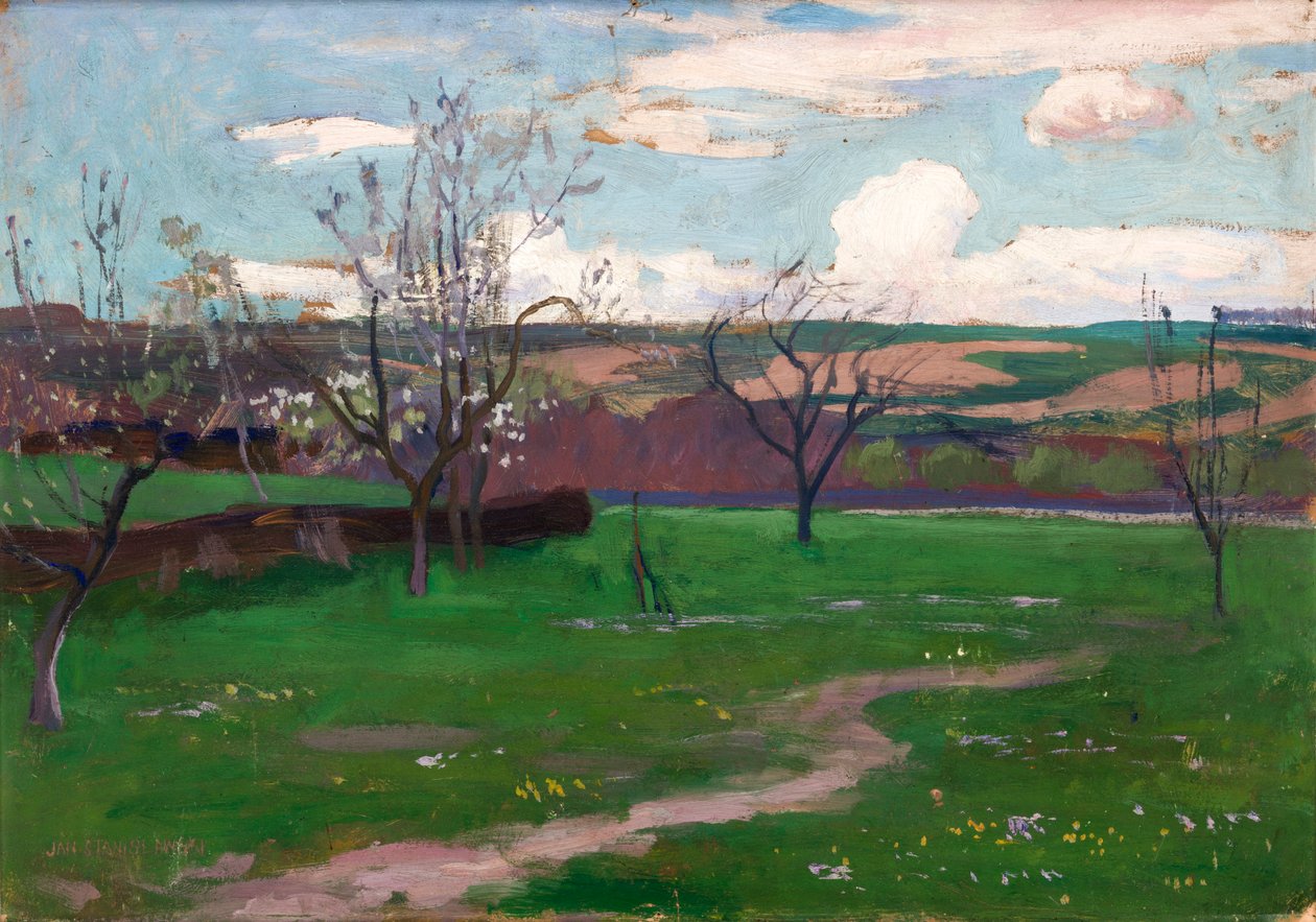 Frühling von Jan Stanislawski