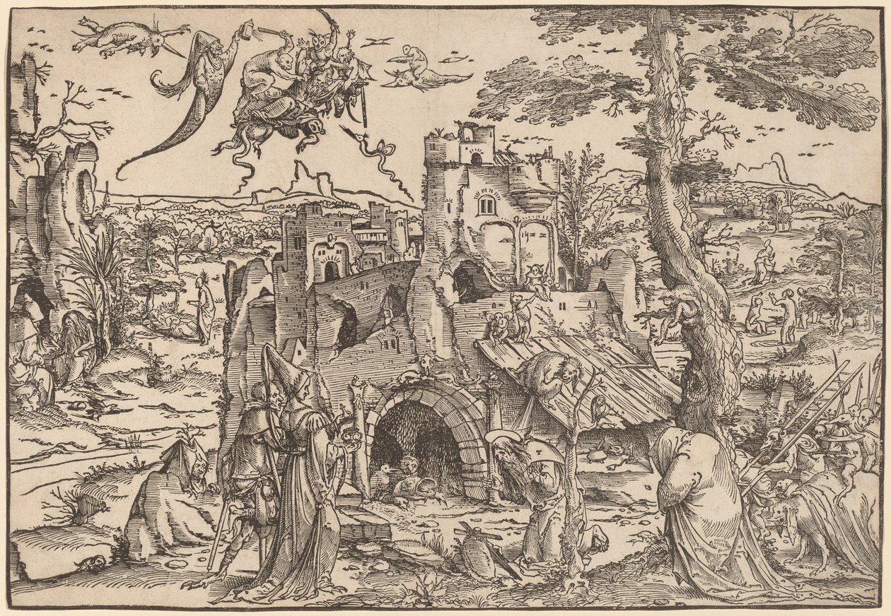 Die Versuchung des heiligen Antonius von Jan Wellens de Cock