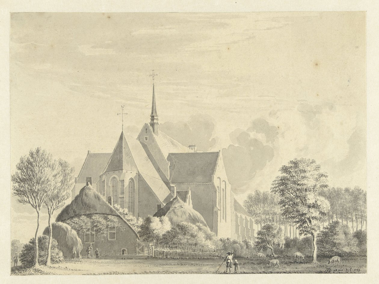Kirche von Someren von Jan de Beijer