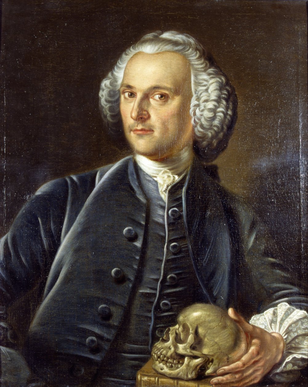 Porträt von Dr. William Barrett von Jan van Rymsdyk