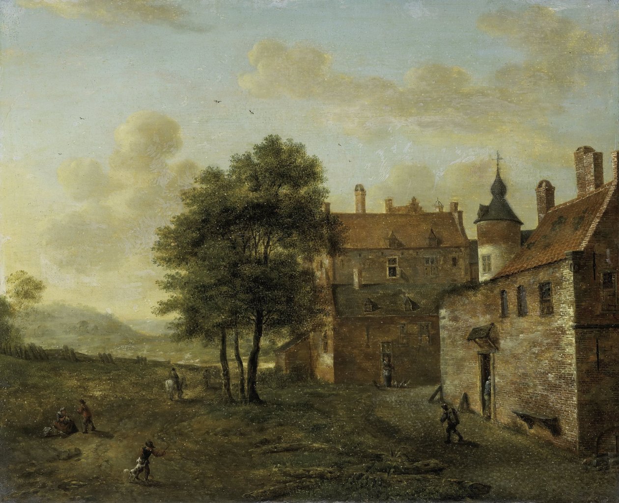 Ein Landhaus von Jan van der Heyden