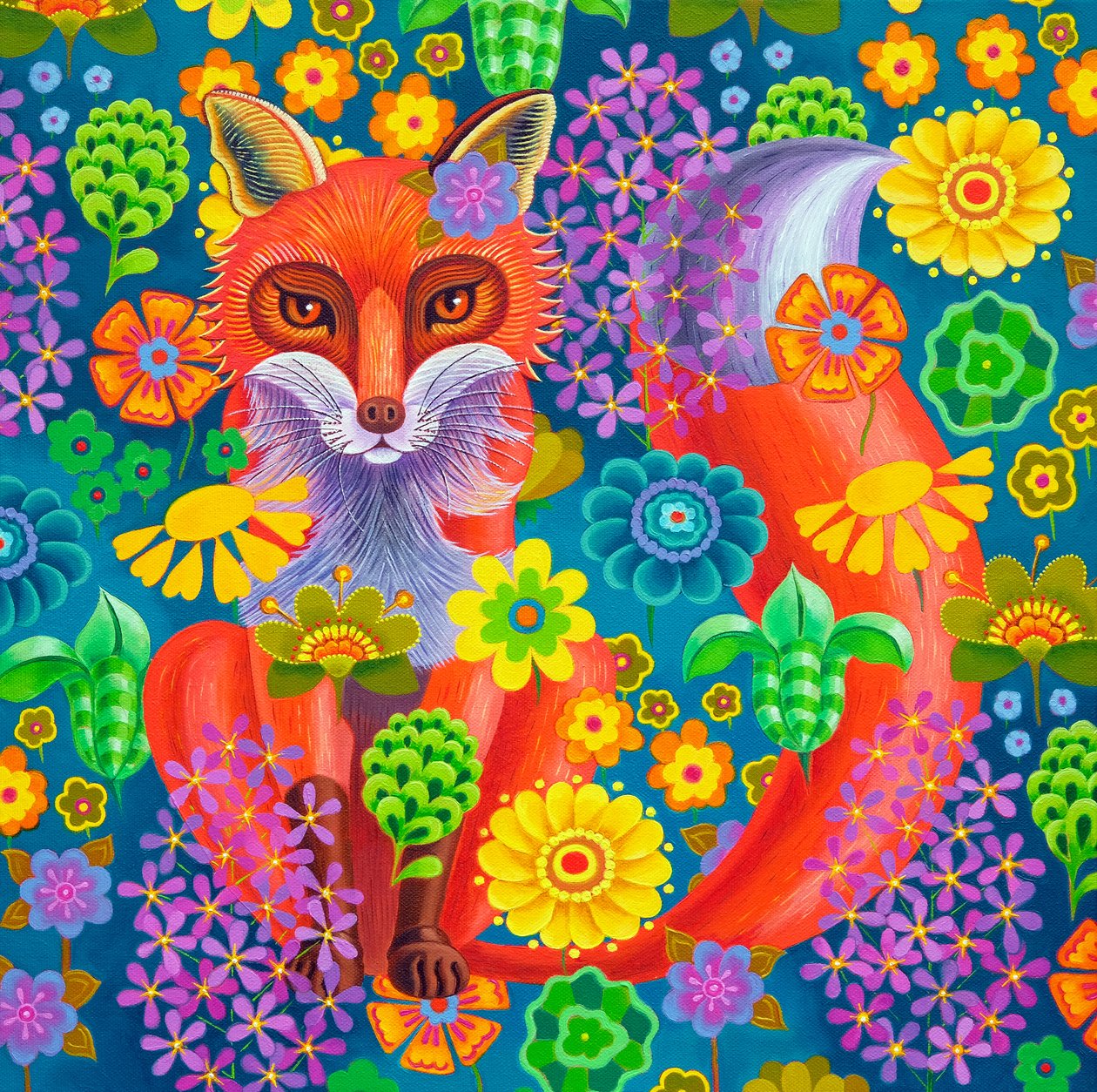 Fuchs, 2022 von Jane Tattersfield