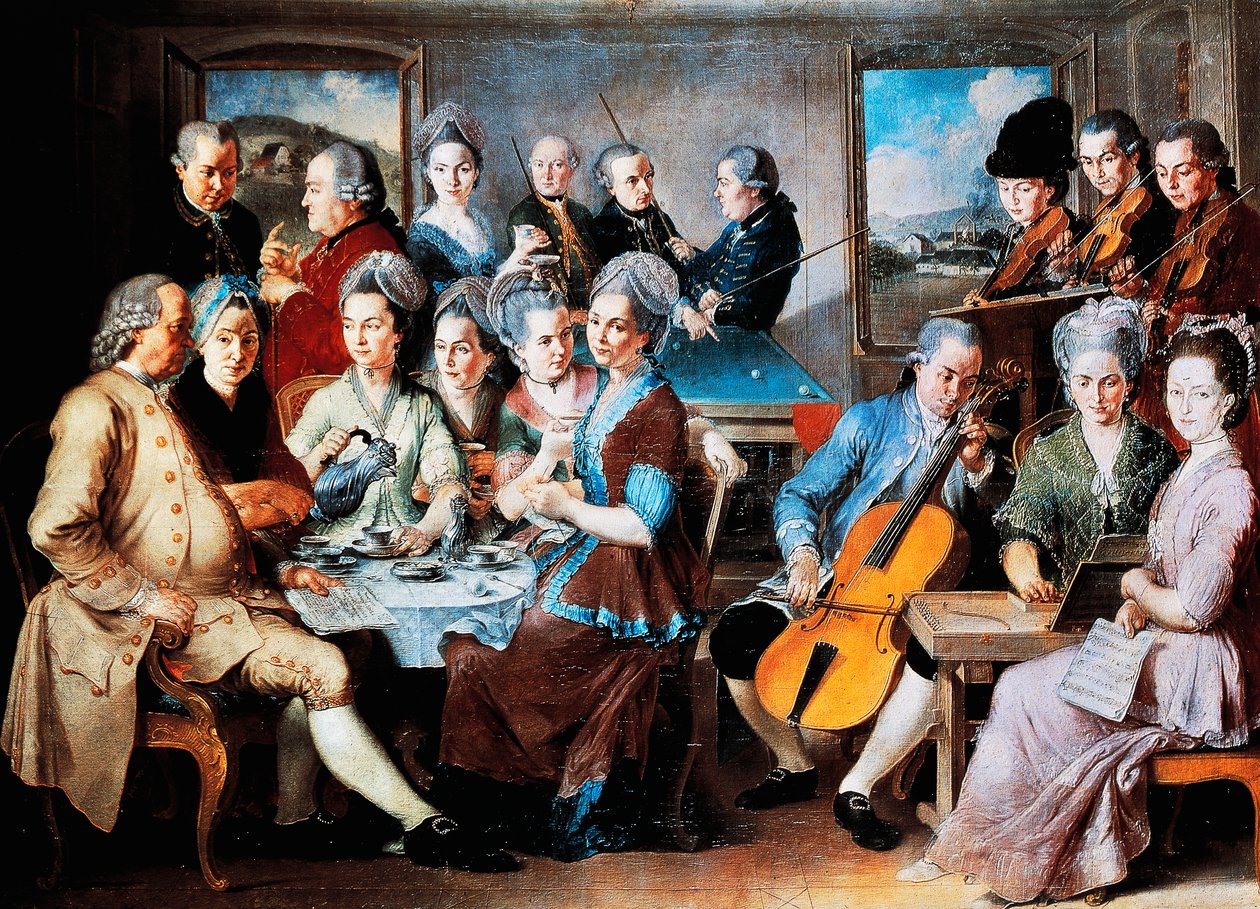Familie Remy von Januarius Zick