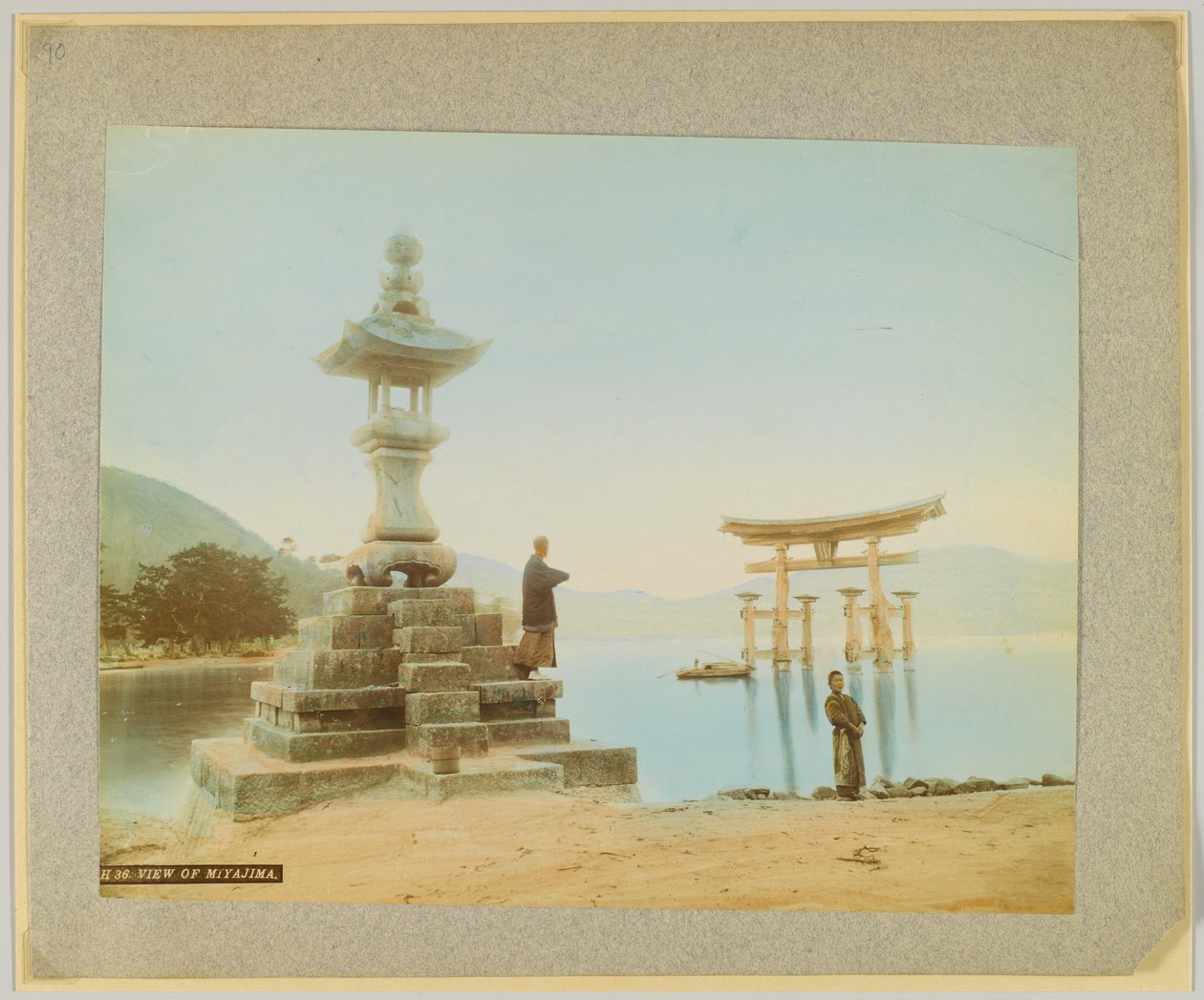 Blick auf Miyajima, Japan von Japanese Photographer