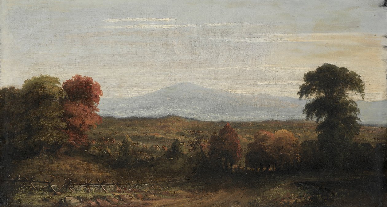 Landschaft, vor 1918 von Jasper F. Cropsey