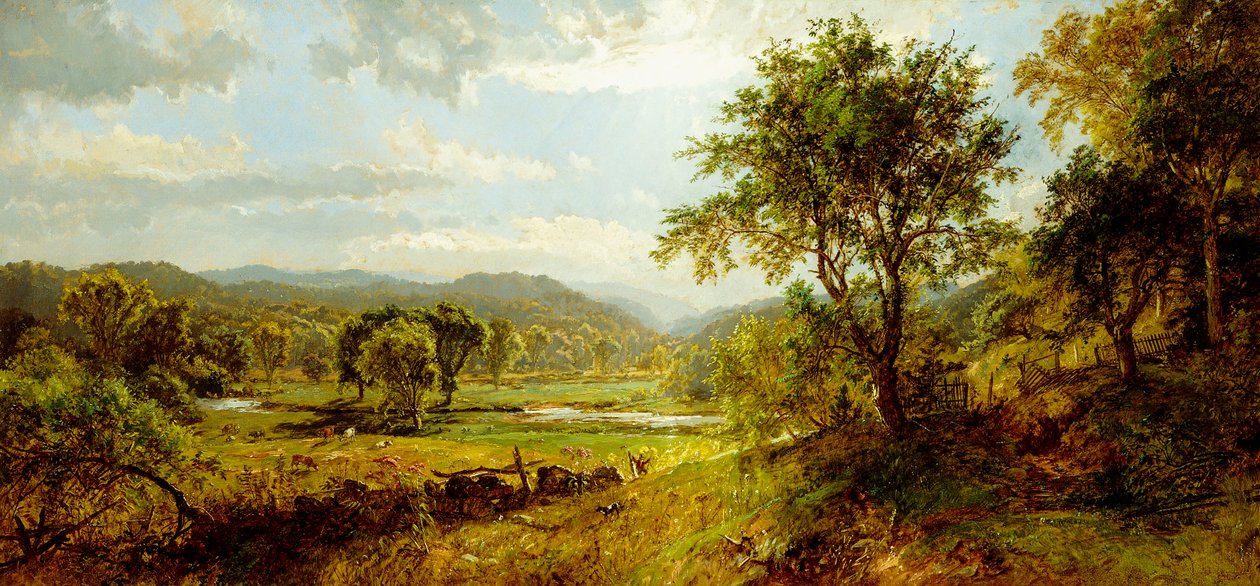 Der Saw Mill River von Jasper Francis Cropsey