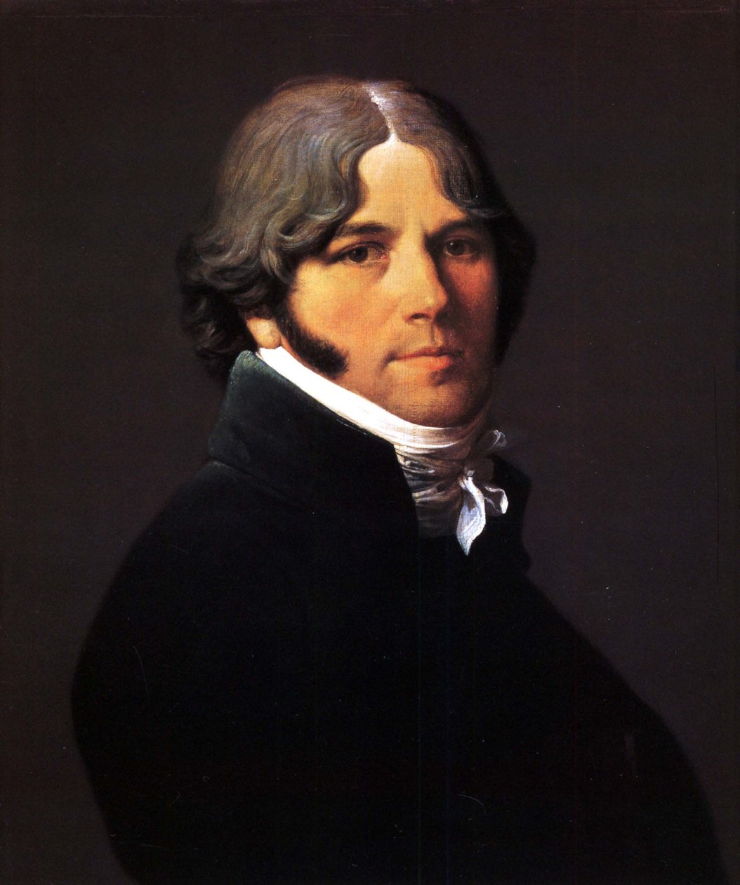Porträt von Jean Marie Joseph Ingres von Jean Auguste Dominique Ingres