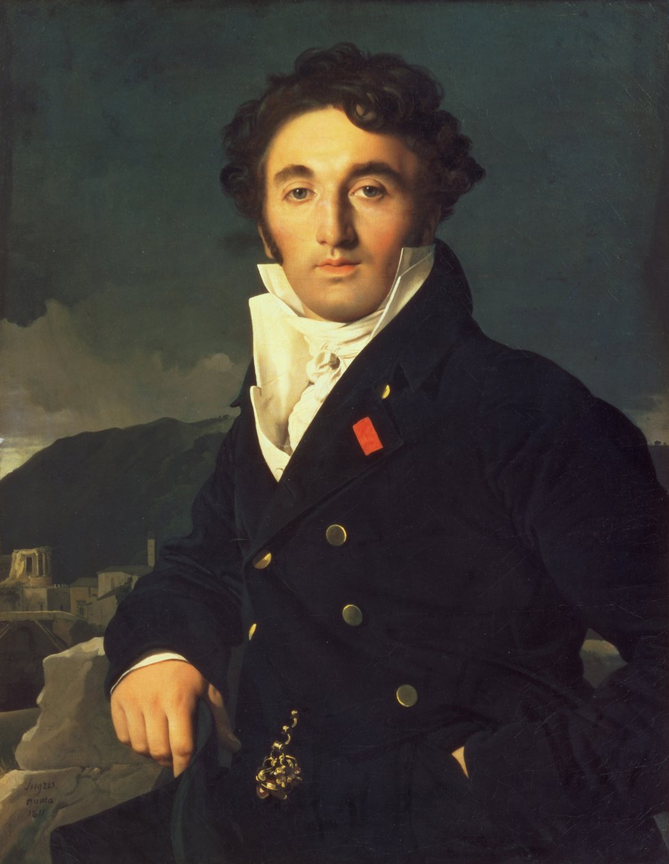 Porträt von Charles Cordier (1777-1870) 1811 von Jean Auguste Dominique Ingres