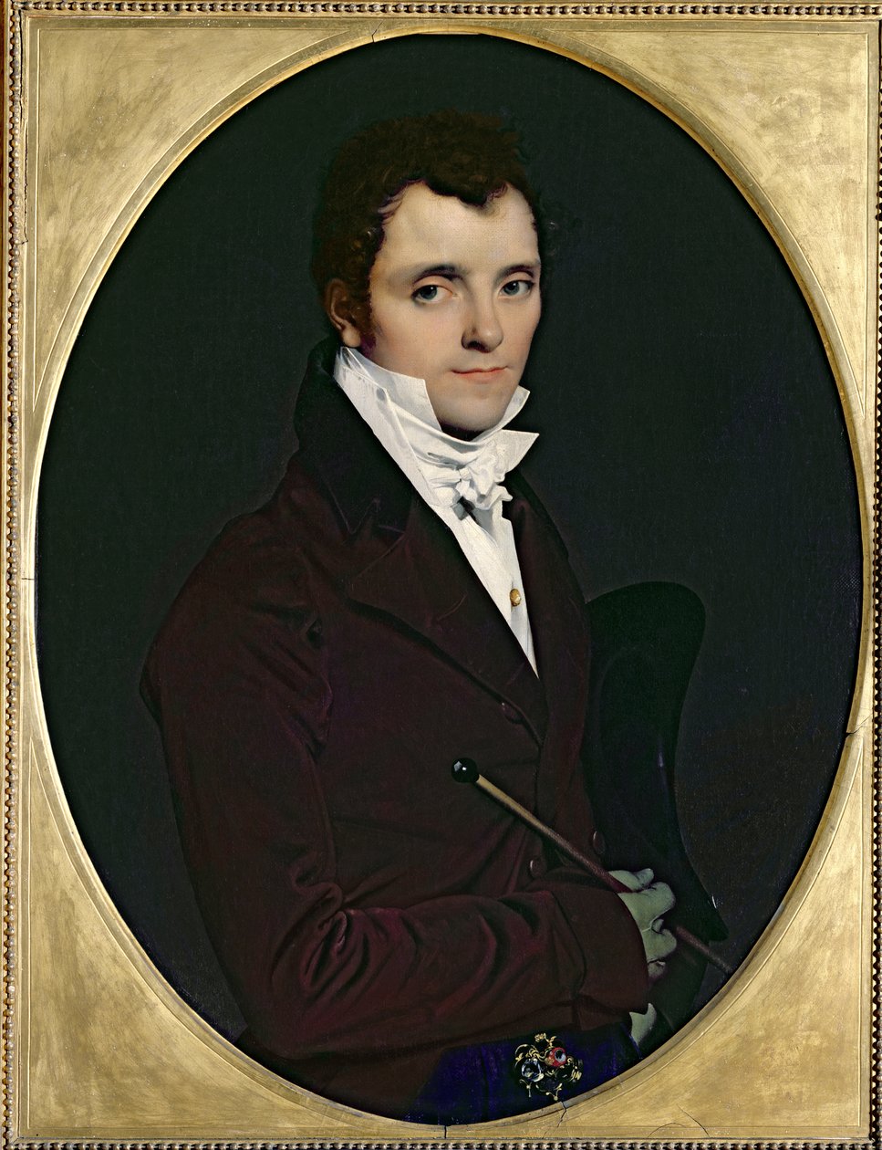 Porträt von Edme Bochet (1783-1871), 1811 von Jean Auguste Dominique Ingres