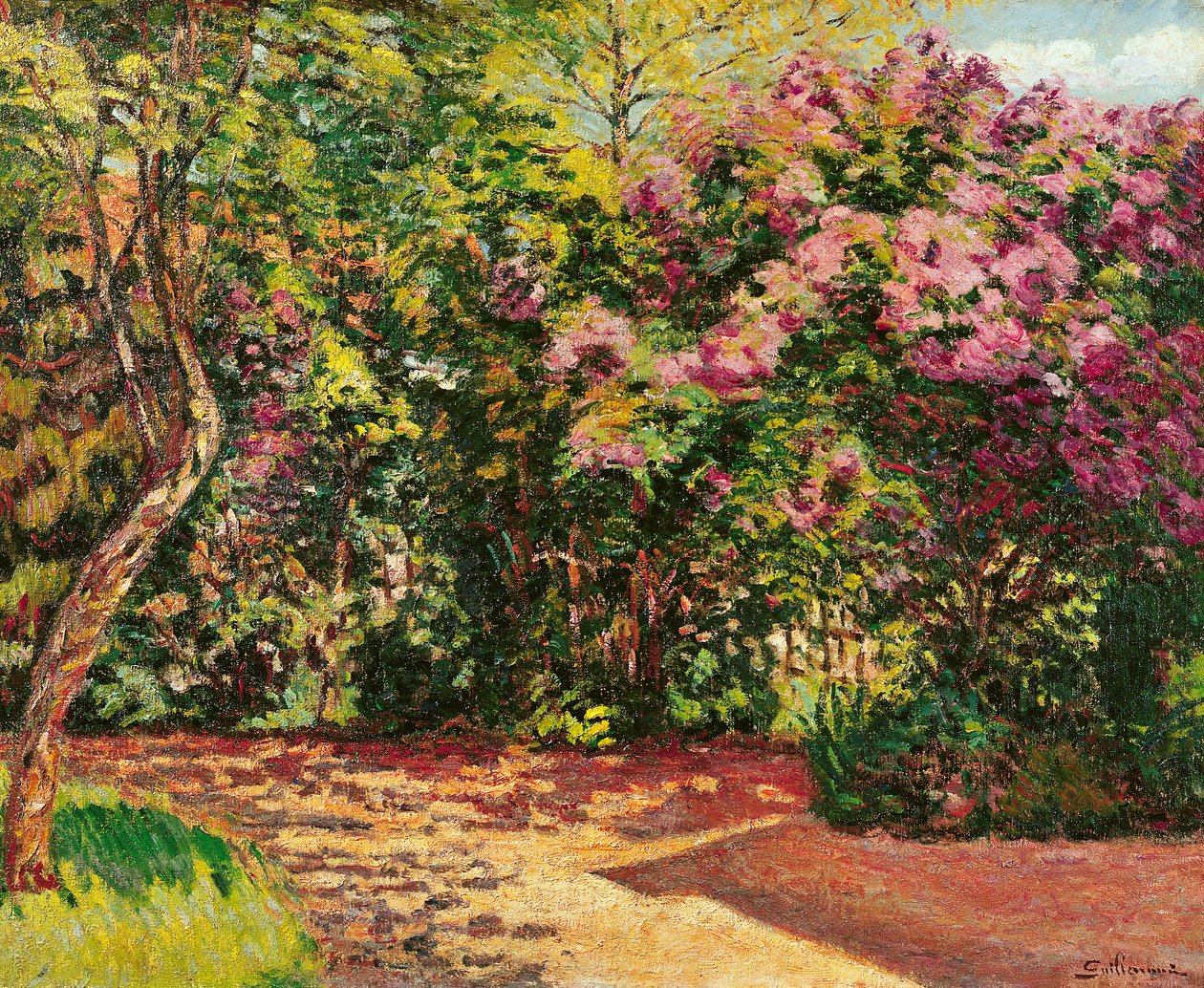 Flieder, der Garten des Künstlers von Jean Baptiste Armand Guillaumin