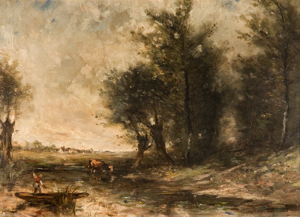 Landschaft von Jean Baptiste Camille Corot