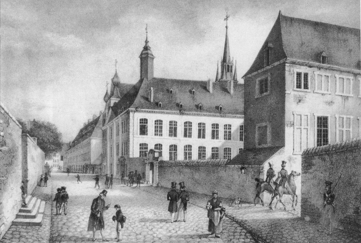 Das königliche Athenäum 1828 von Jean Baptiste Madou