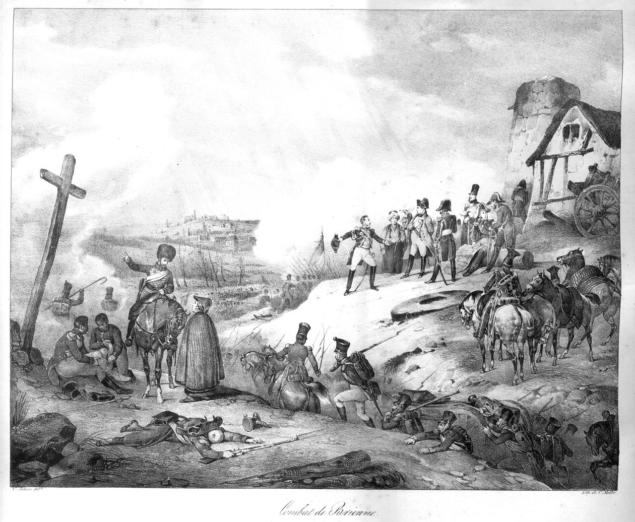 Skan litografii Jean Baptiste Madou tytuł von Jean Baptiste Madou