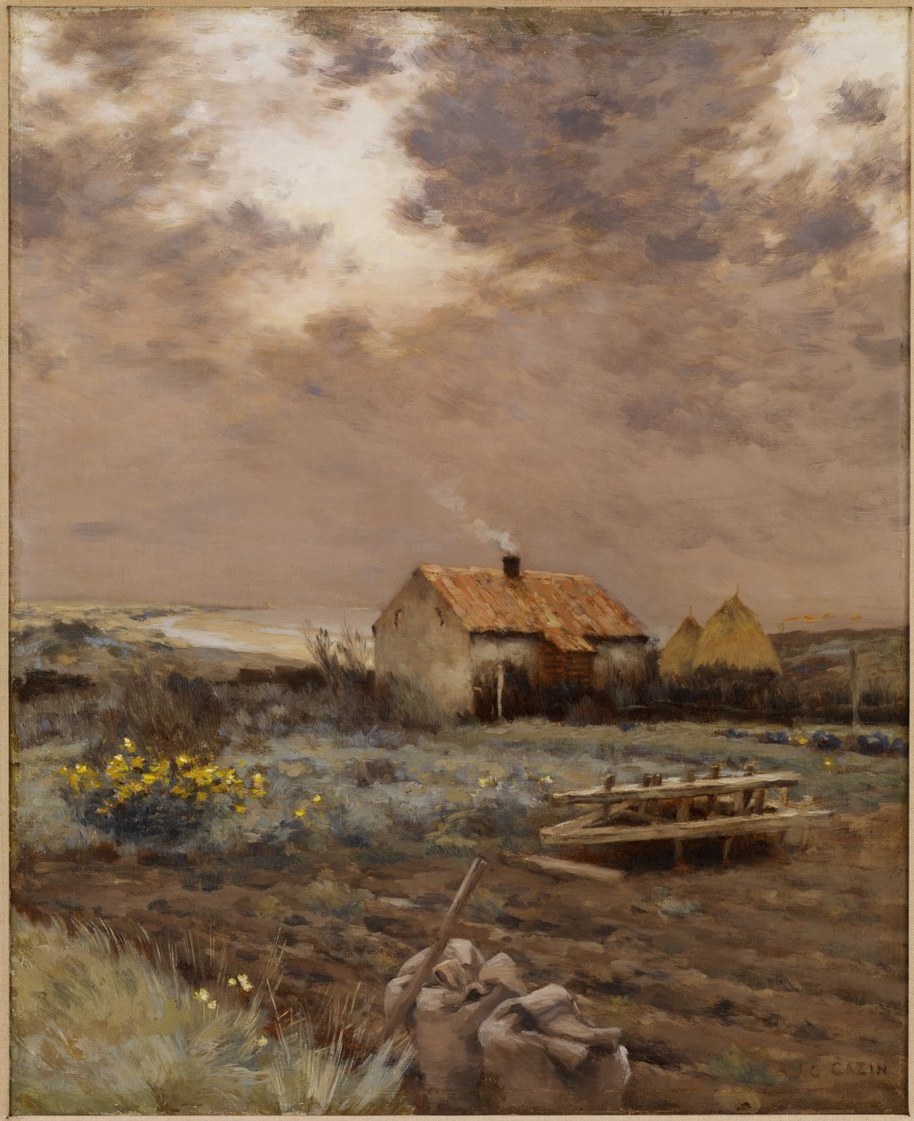 Landschaft, ca. 1880 von Jean Charles Cazin