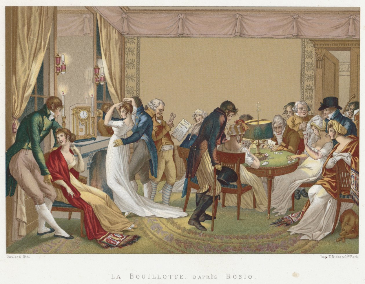 La Bouillotte, 1798 von Jean Francois Bosio