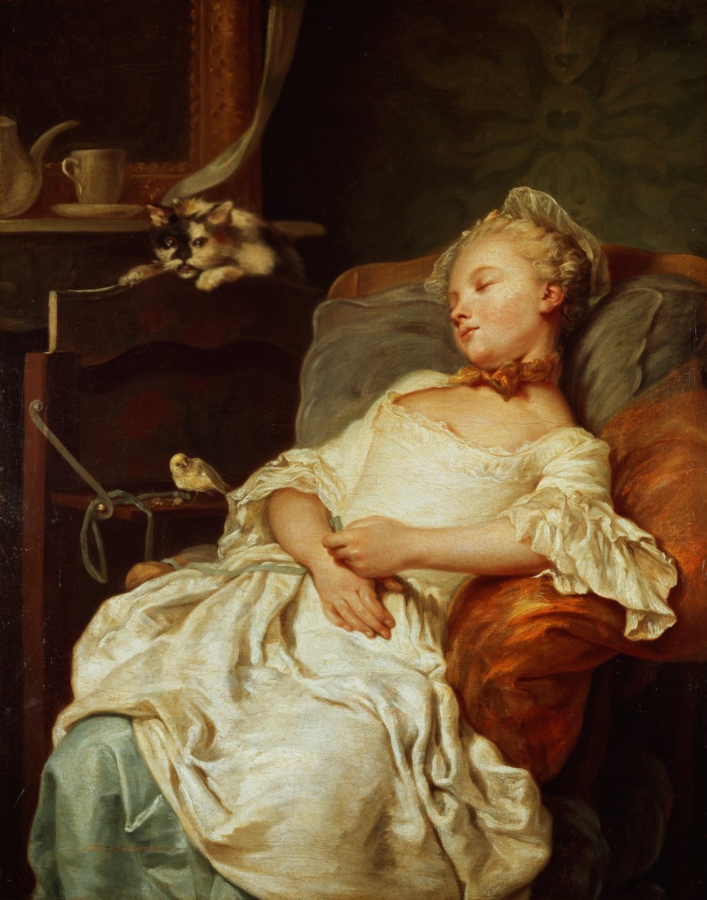 Der Schläfer, 1759 von Jean Francois Colson