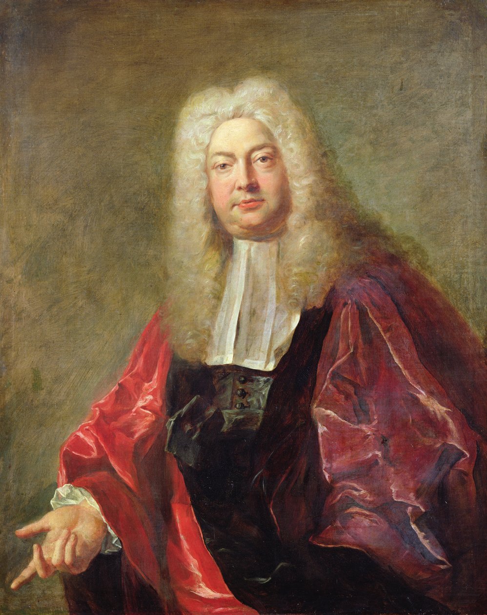 Jean Francois Bouquet, Magistrat von Paris, 1724 von Jean François de Troy