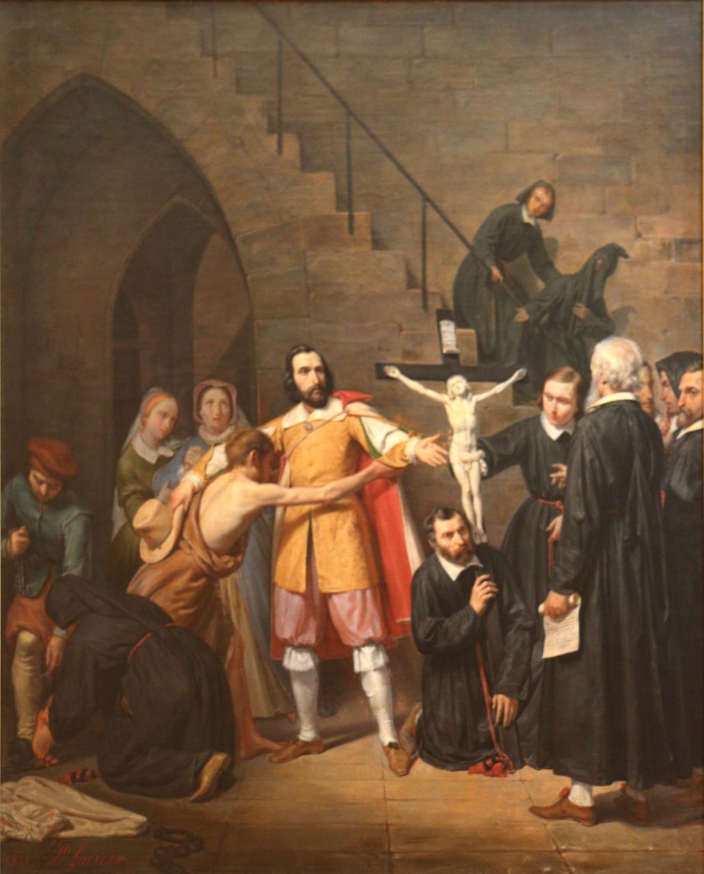 Die Legende vom Christus der schwarzen Büßer von Jean Joseph Lacroix