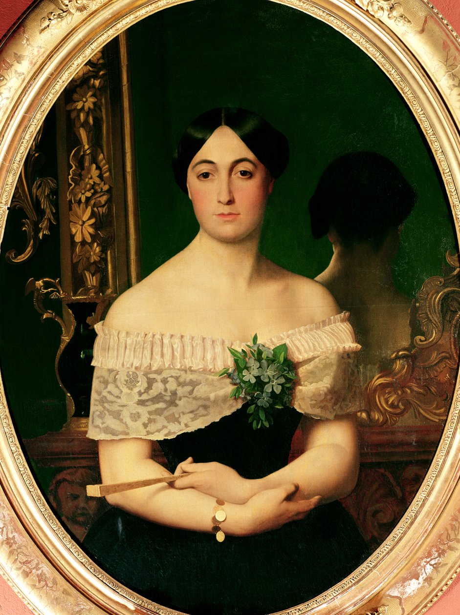 Porträt von Marianne Elisa Birch von Jean Leon Gerome