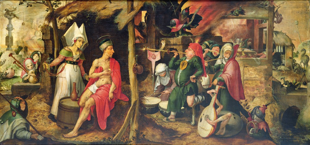 Die Prüfungen Hiobs von Jean Mandyn