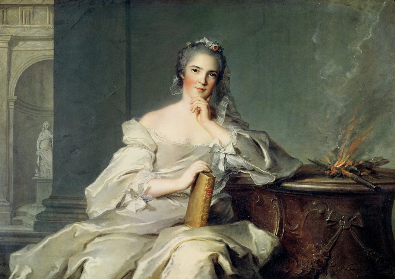 Anne-Henriette de France, als Element des Feuers, 1750-1 von Jean Marc Nattier