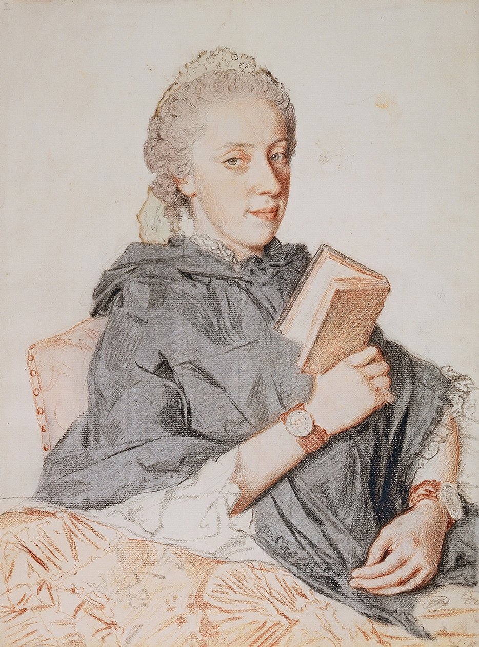 Porträt der Erzherzogin Maria Anna von Österreich von Jean Étienne Liotard
