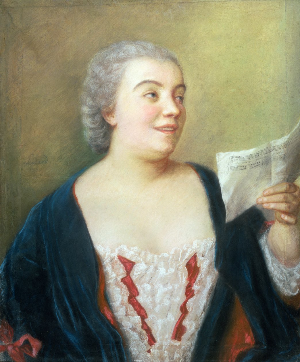 Porträt von Maria Gunning, 1749 von Jean Étienne Liotard