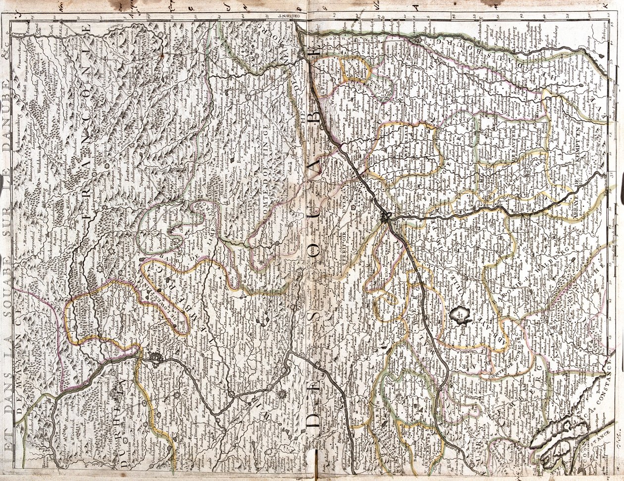 Baden-Württemberg, Bayern, Deutschland von Jean Baptiste Nolin