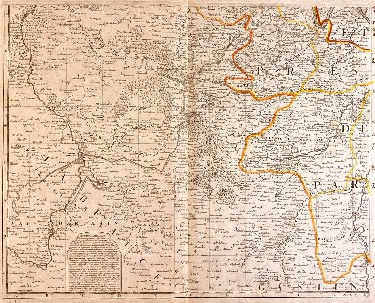 Île-de-France, Centre, Frankreich von Jean Baptiste Nolin