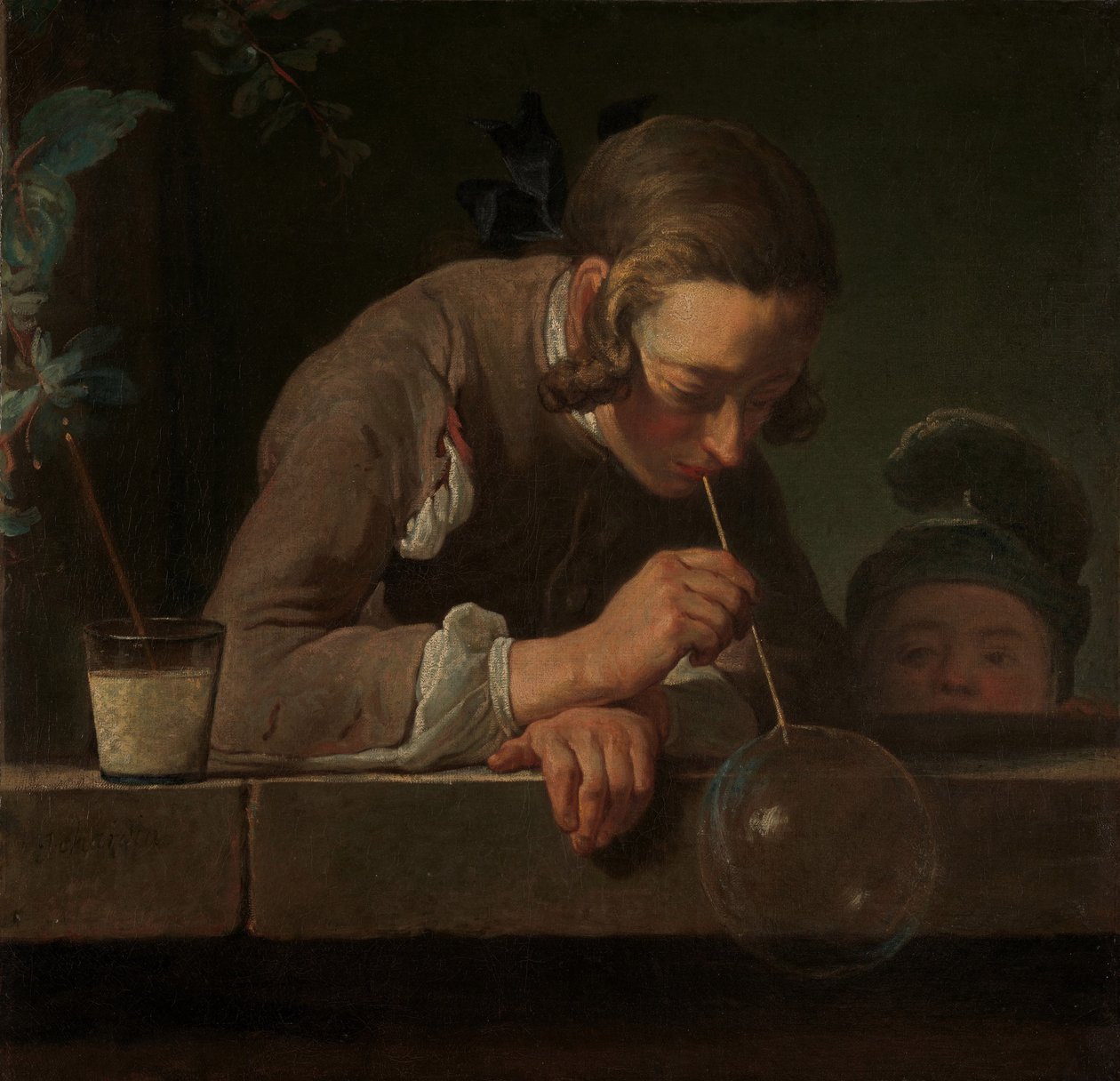 Seifenblasen, ca. 1733-34 von Jean Baptiste Simeon Chardin