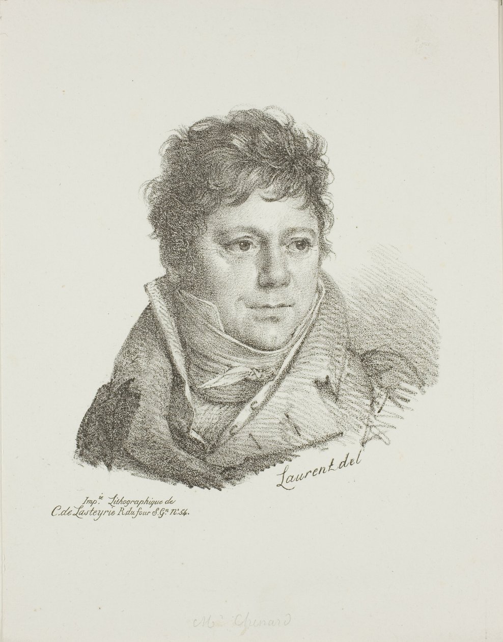 Porträt von M. Chenard von Jean Antoine Laurent