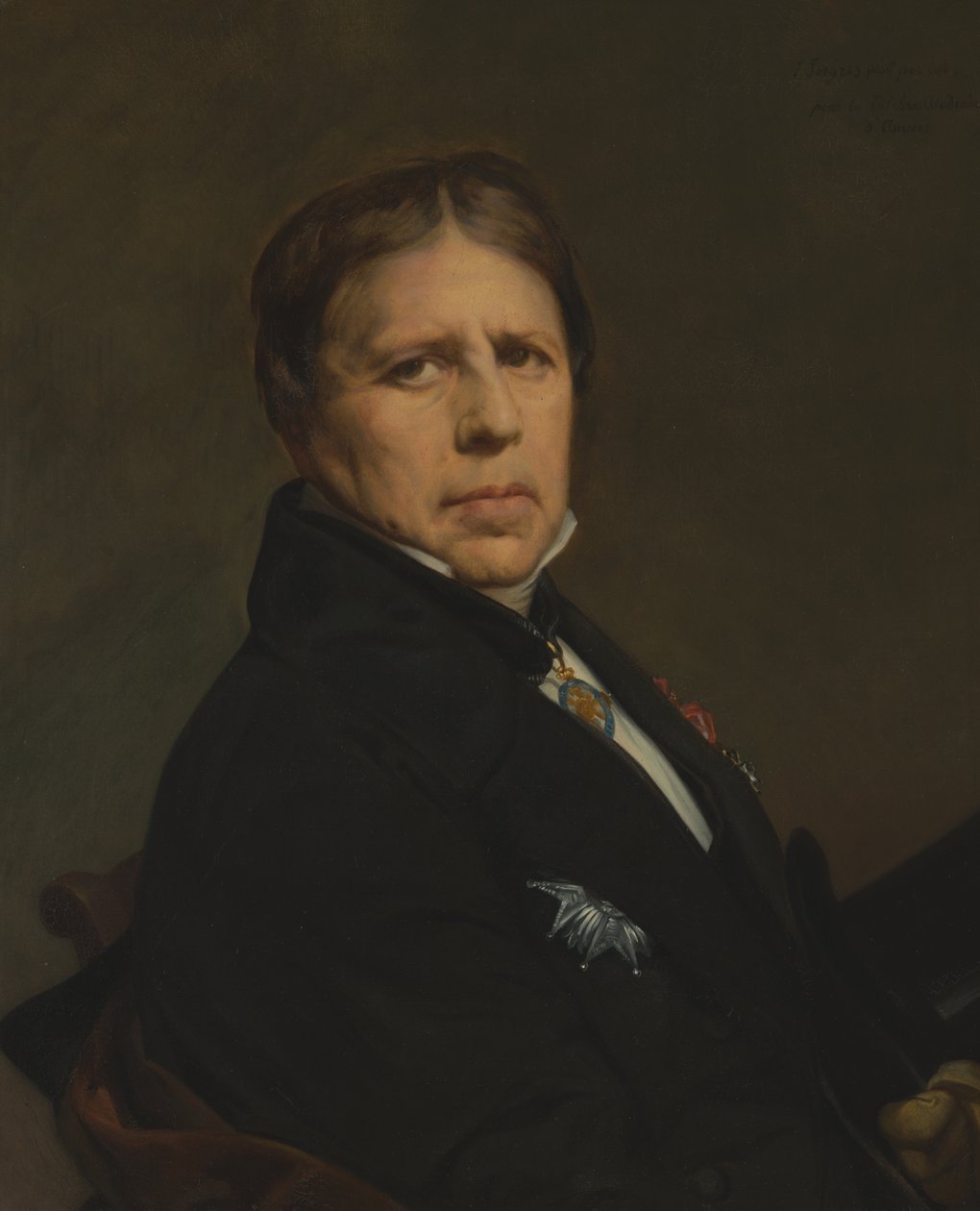 Selbstporträt von Jean Auguste Dominique Ingres