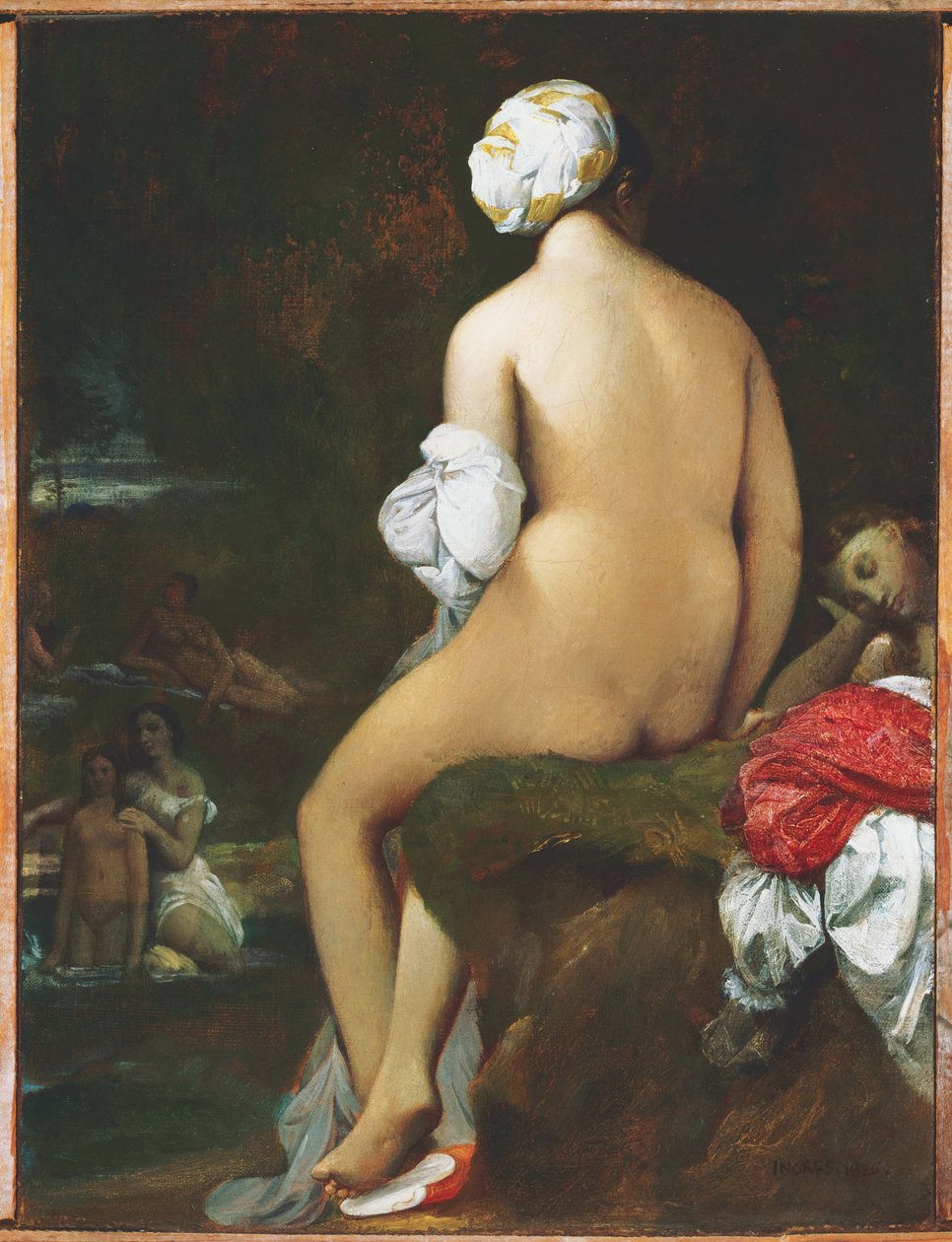 Die kleine Badende von Jean Auguste Dominique Ingres