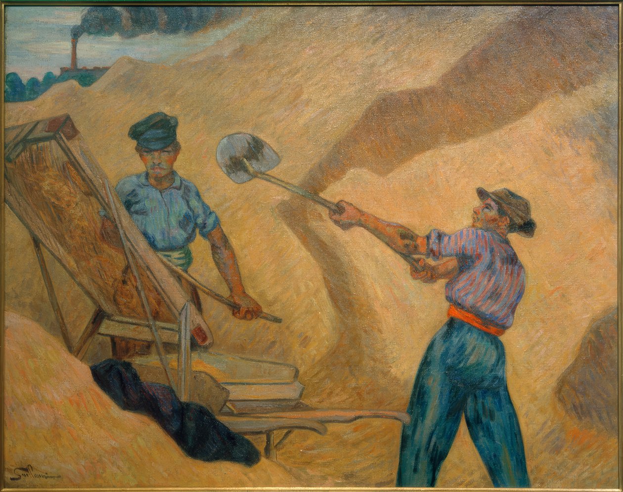 Die Sandgrube von Jean Baptiste Armand Guillaumin