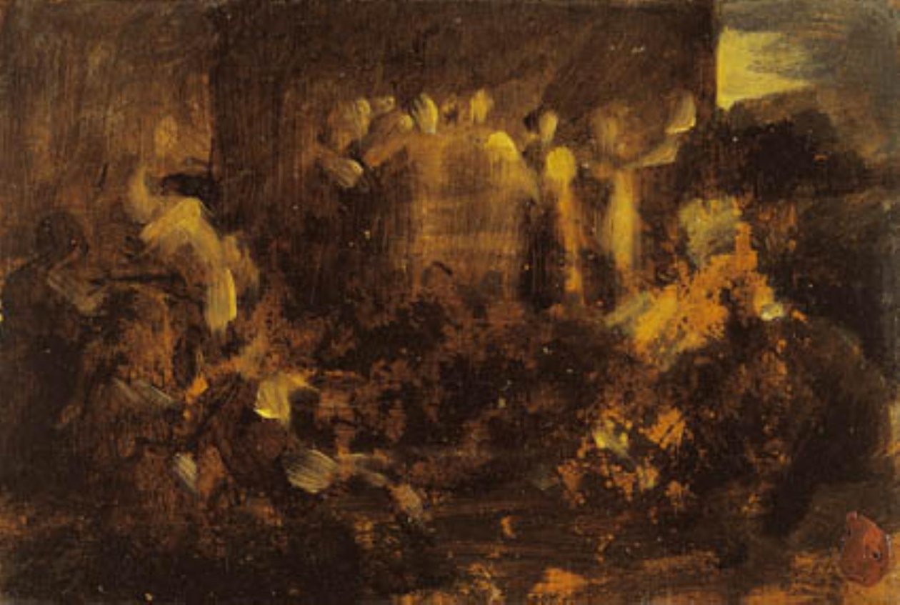 Der Tod des Ananias von Jean Baptiste Carpeaux