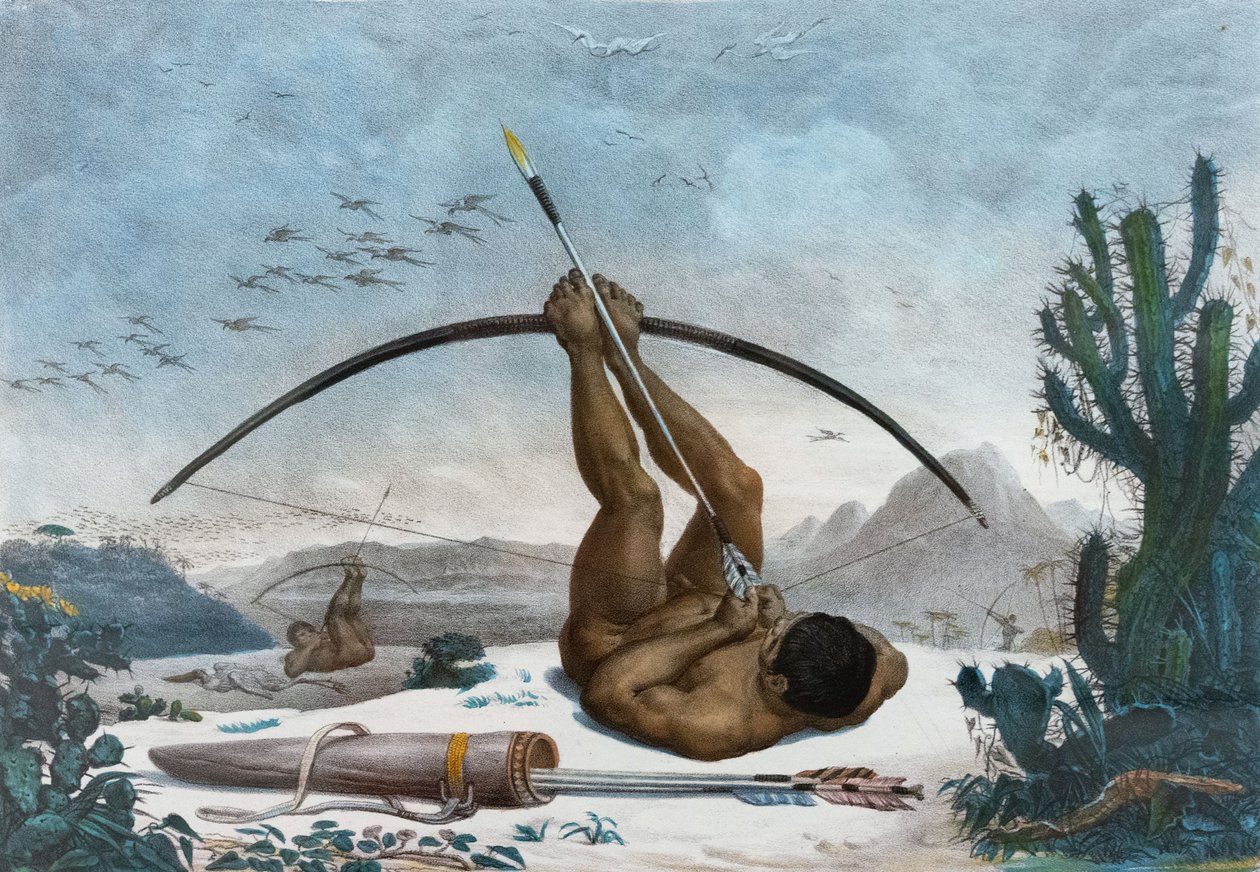 Caboclo von Jean-Baptiste Debret 1834 von Jean Baptiste Debret