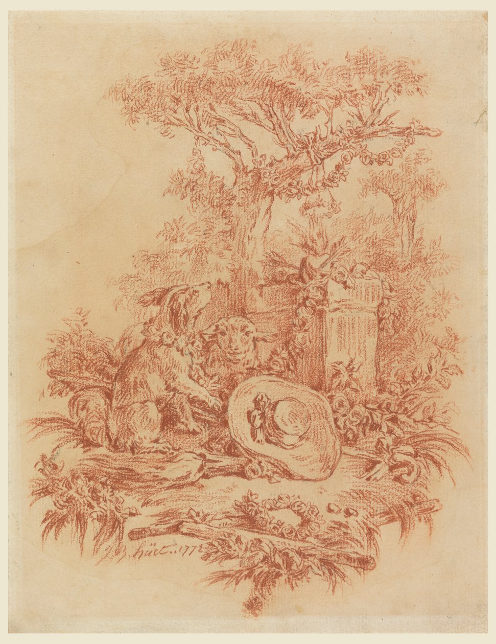 Pastorale von Jean Baptiste Huet