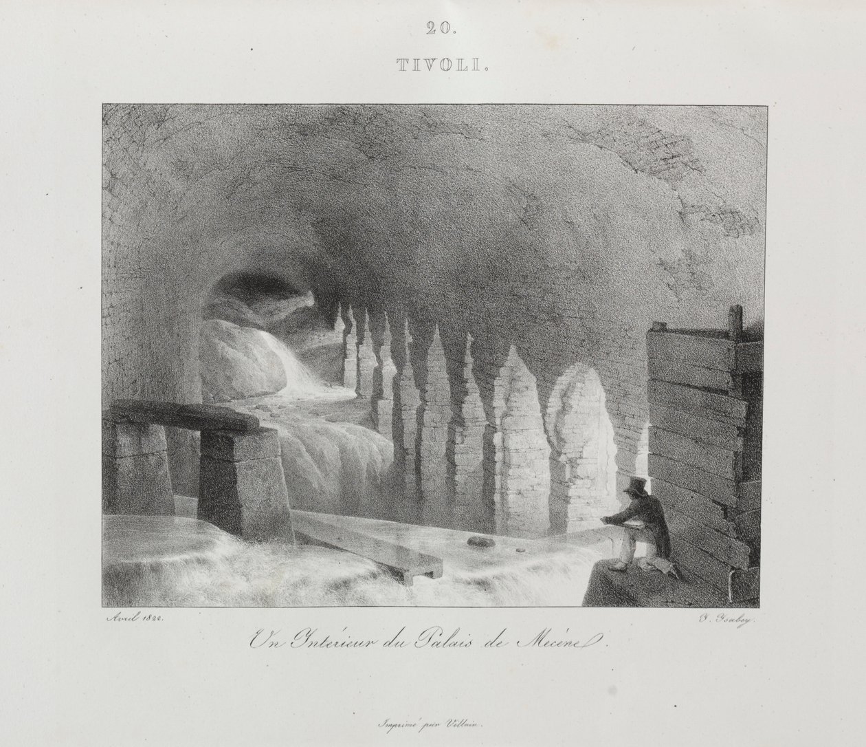 Reise nach Italien im Jahr 1822, 1833 von Jean Baptiste Isabey