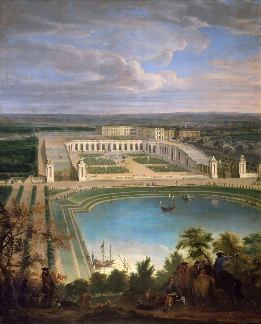 Orangerie des Schlosses von Versailles von Jean Baptiste Martin