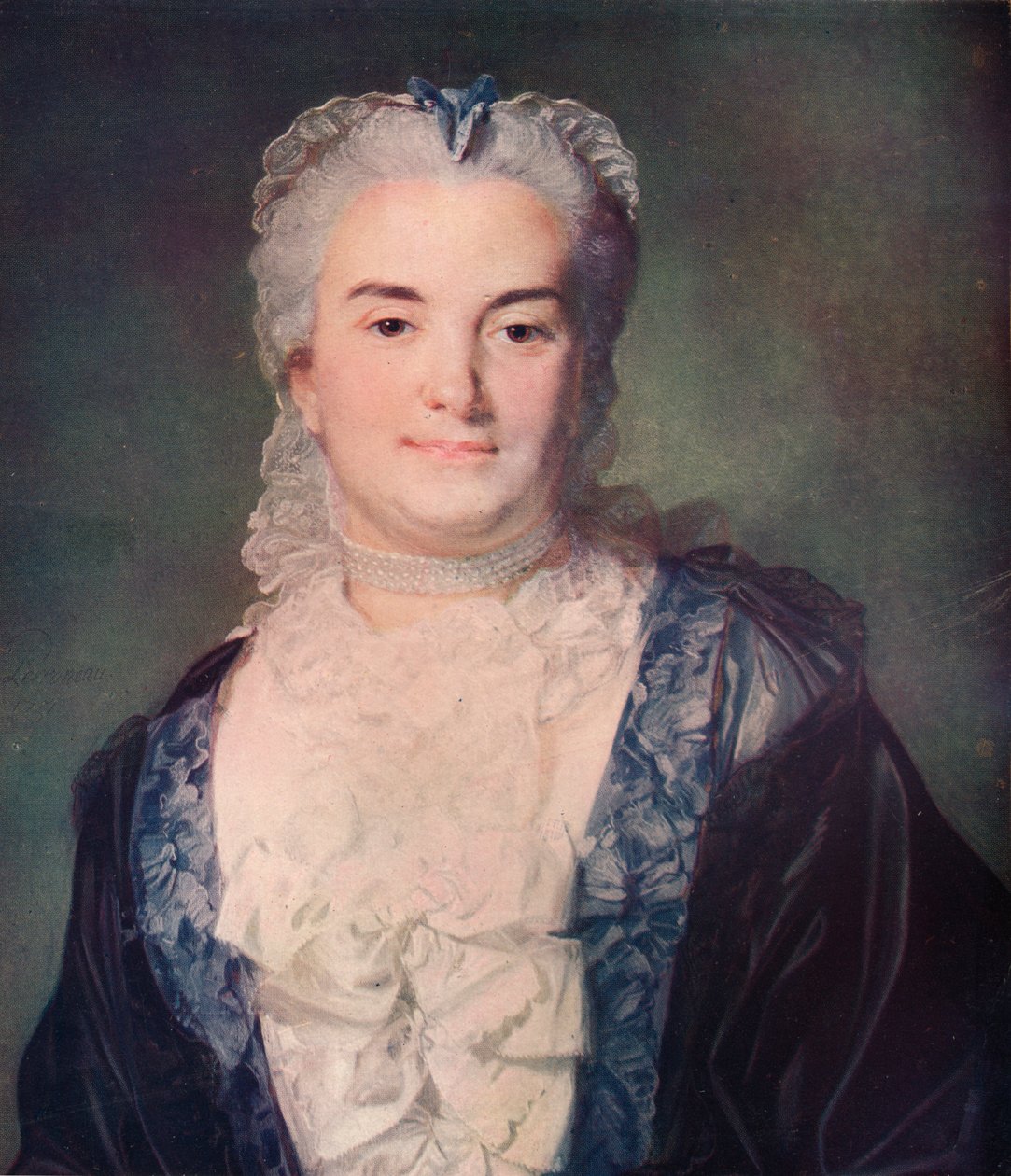 Madame Chevotet, 1751 von Jean Baptiste Perronneau