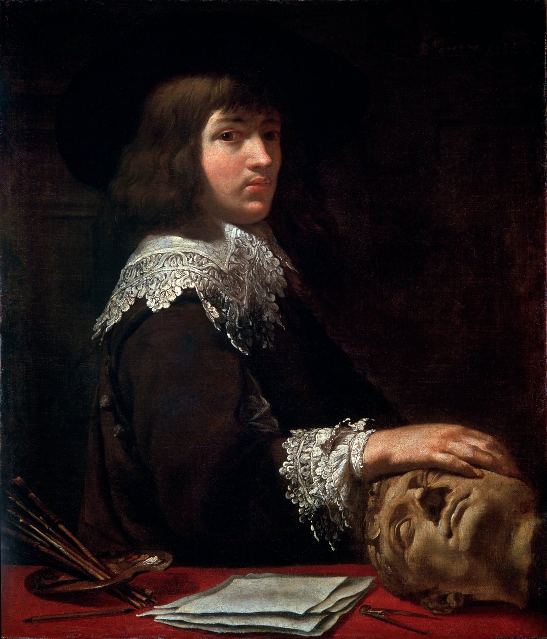 Selbstporträt, 1636 von Jean Daret