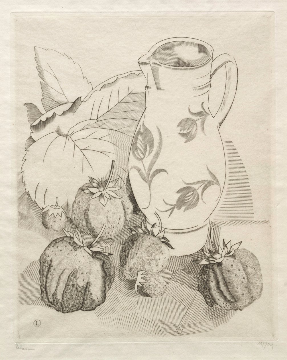 Erdbeeren von Jean Emile Laboureur