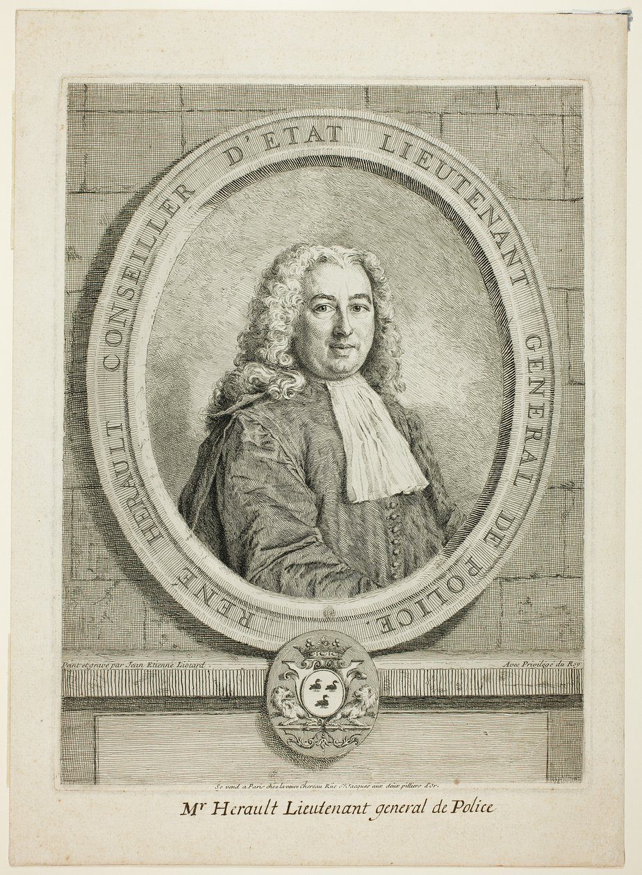 René Hérault von Jean Étienne Liotard