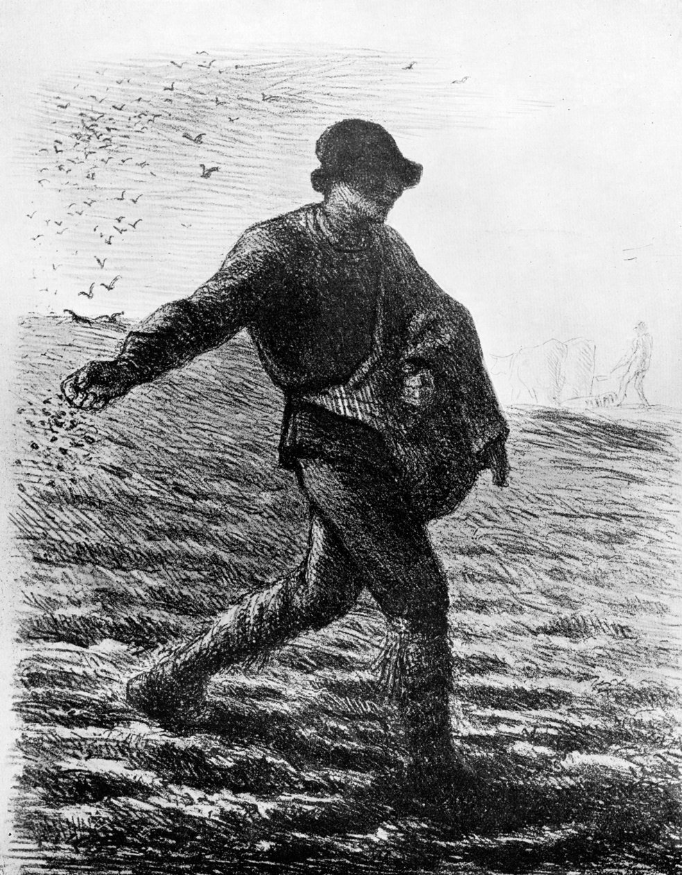 Le Semeur, um 1850, 1913 von Jean Francois Millet