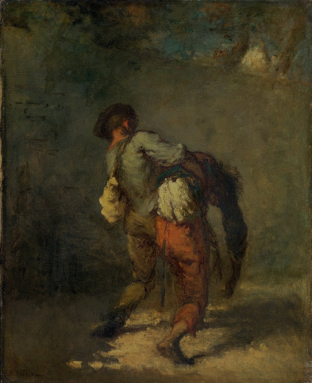 Der gute Samariter, 1846 von Jean Francois Millet