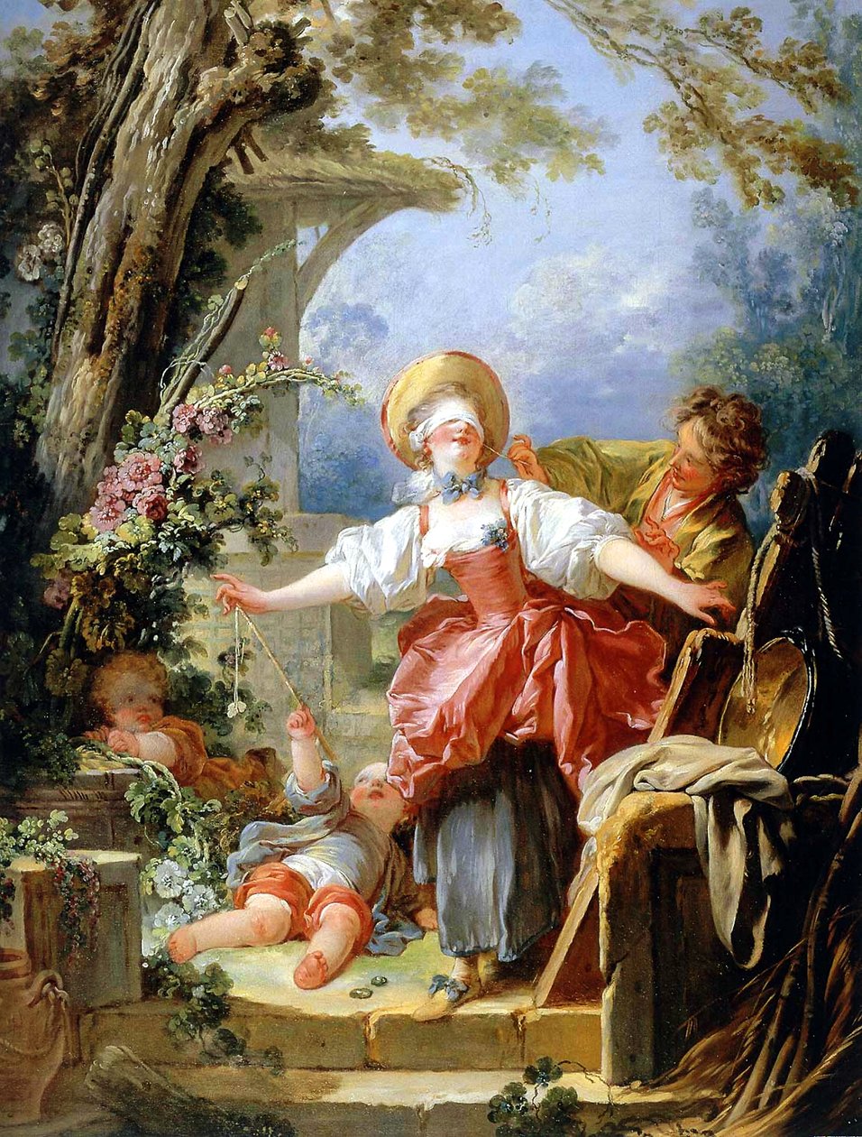 Blindekuh von Jean Honore Fragonard