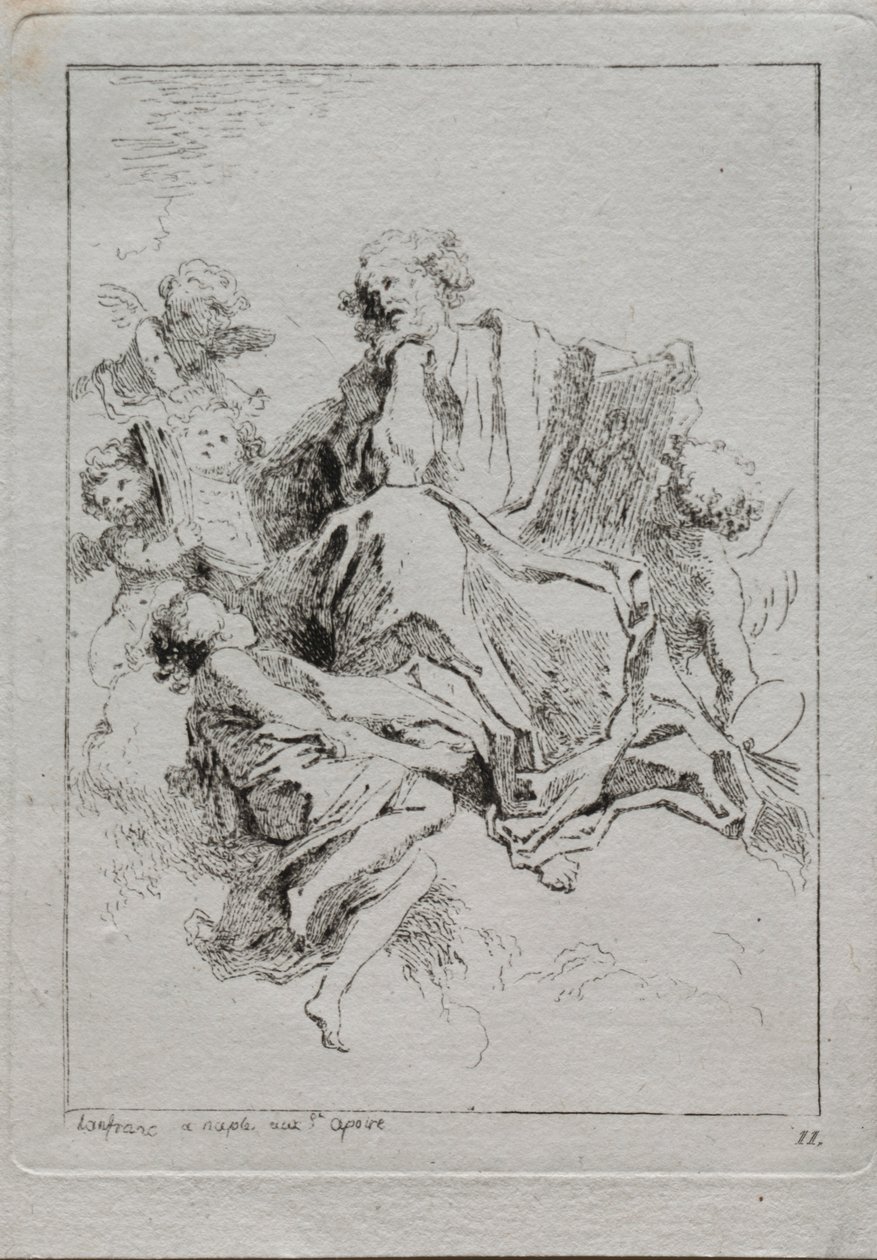 Heiliger Lukas von Jean Honore Fragonard