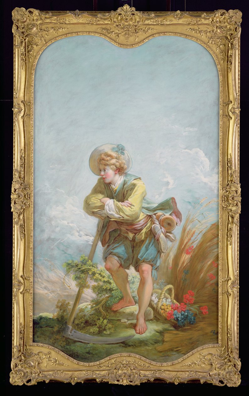 Der Schnitter, 1754-55 von Jean Honore Fragonard