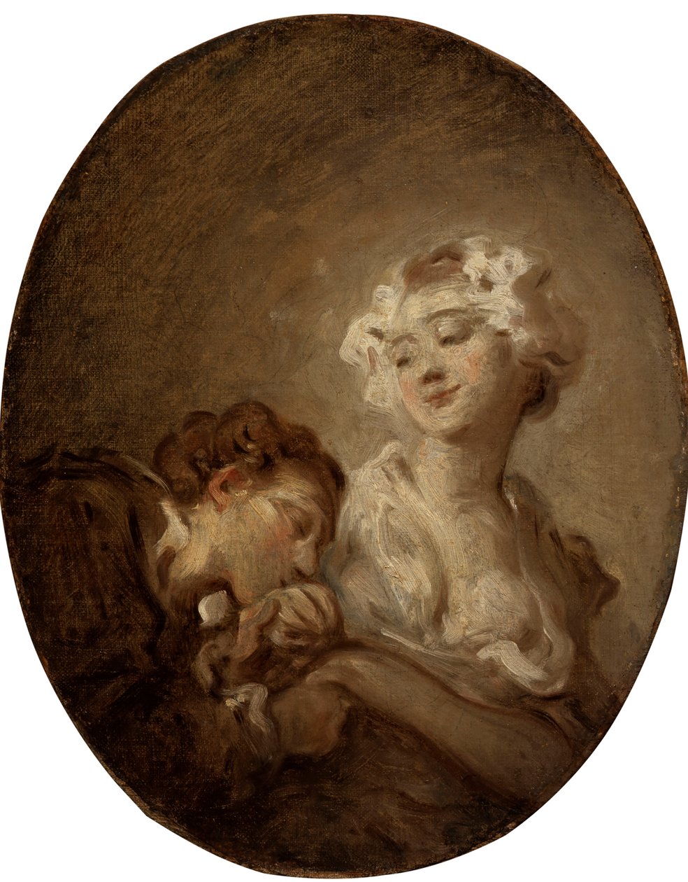 Die Kokette und der Jüngling von Jean Honore Fragonard